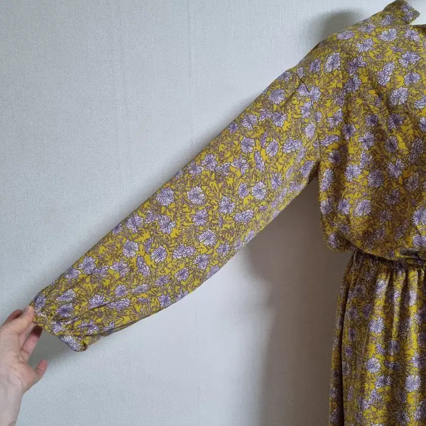 [BUNJANG] Long Wrap Dress / 랩스타일 롱원피스