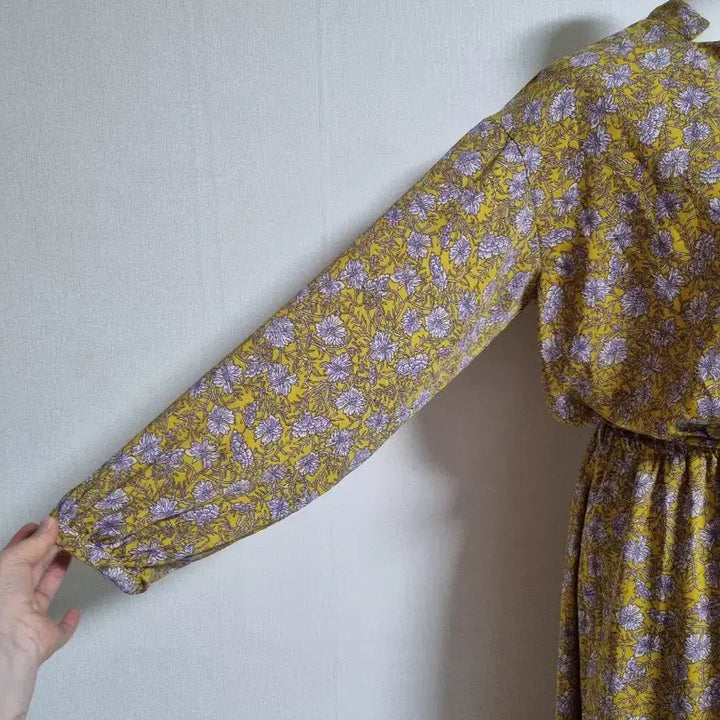 [BUNJANG] Long Wrap Dress / 랩스타일 롱원피스