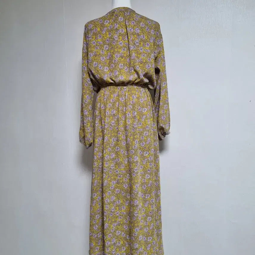 [BUNJANG] Long Wrap Dress / 랩스타일 롱원피스