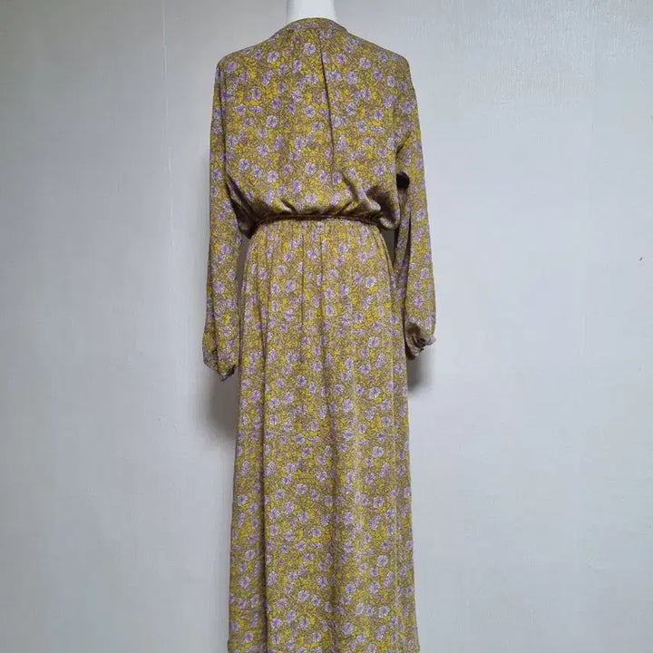 [BUNJANG] Long Wrap Dress / 랩스타일 롱원피스