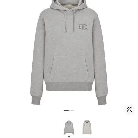 [BUNJANG] Dior CD Logo Hoodie Gray XL / 디올 CD로고 아이콘  후드티 그레이 xl 정품검수완료