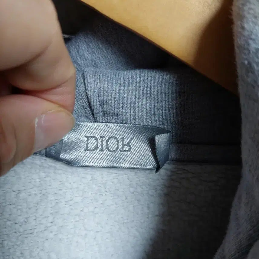 [BUNJANG] Dior CD Logo Hoodie Gray XL / 디올 CD로고 아이콘  후드티 그레이 xl 정품검수완료