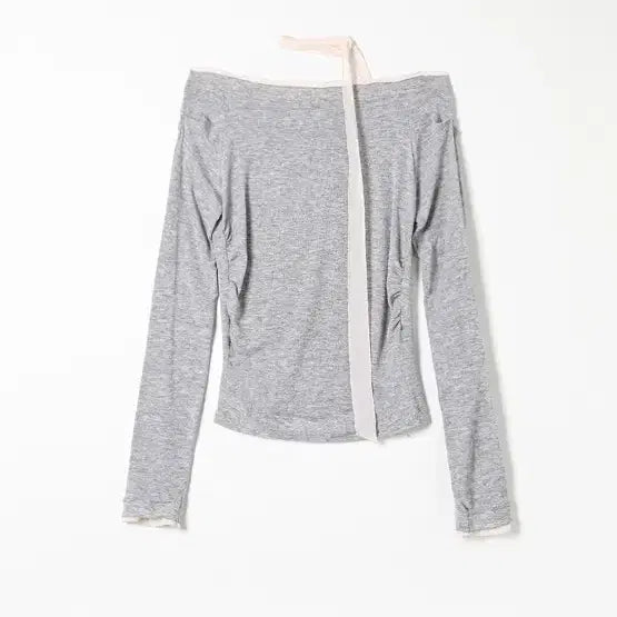 [BUNJANG] Levein Soft Chiffon Tie Top / 르베인 Soft Chiffon Tie Top