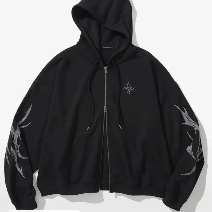 [BUNJANG] Not4nerd Dagger Tribal Logo Hooded Zip-Up &amp; Sweatpants Set / (새상품) 낫포너드 후드집업