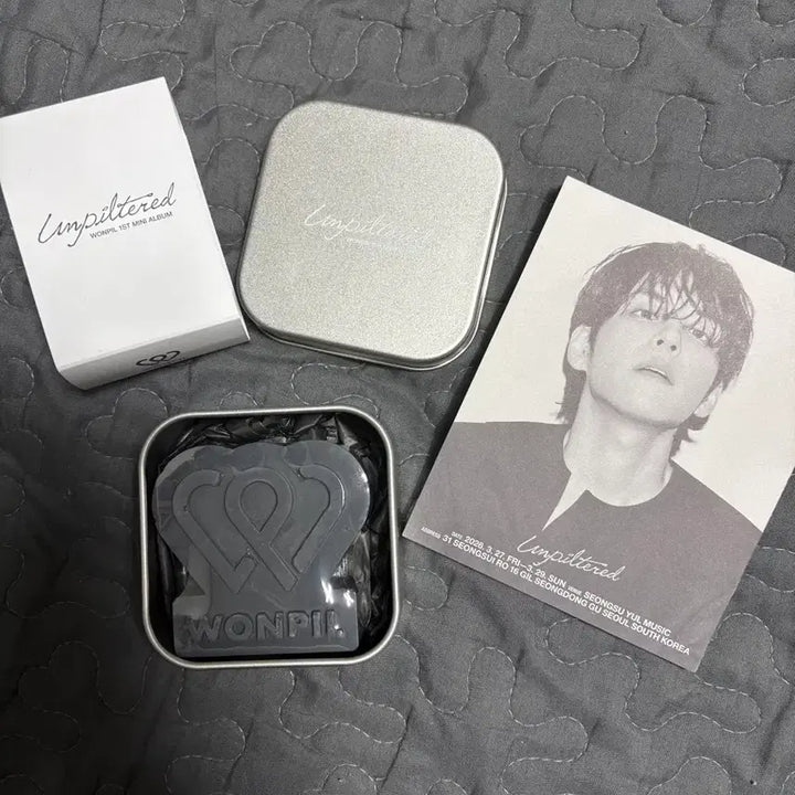 [SOLD OUT] 원필 Unpiltered 1st 미니앨범 리스닝팝업 비누