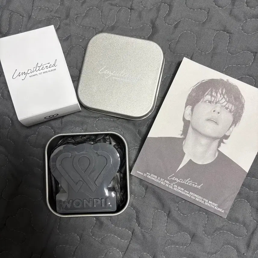 [SOLD OUT] 원필 Unpiltered 1st 미니앨범 리스닝팝업 비누