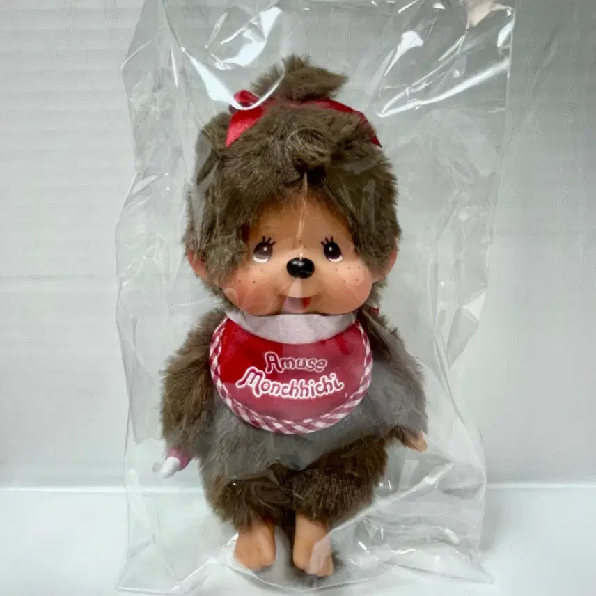 [BUNJANG] Amuse Monchhichi Doll Keychain / 어뮤즈 몬치치 인형 키링 새상품