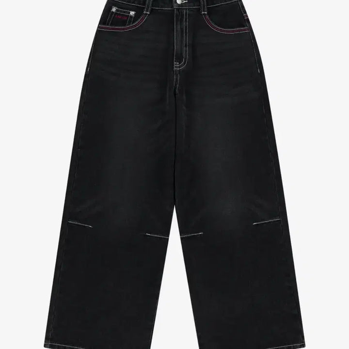 [SOLD OUT] 아캄 Aakam CROS2 Washed Denim Pants Black