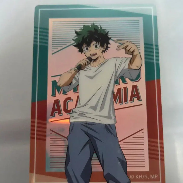 [BUNJANG] My Hero Academia Midoriya Clear Card / 나히아 히로아카 미도리야 클리어 카드
