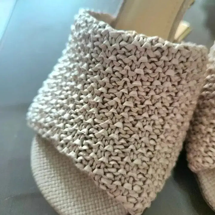 [BUNJANG] Fendi Open Toe Sandals Beige (Size 36) / 펜디 오픈토 샌들 베이지. 36사이즈(230)