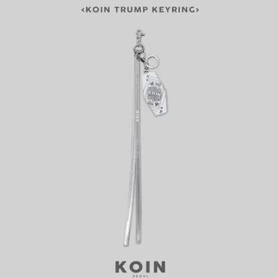 [BUNJANG] Coin Seoul Trump Keyring / 코인서울 트럼프 키링