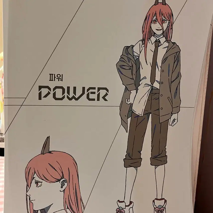 [SOLD OUT] 체인소맨 레제편 전시회 팝업 특전포스터 파워 마키마
