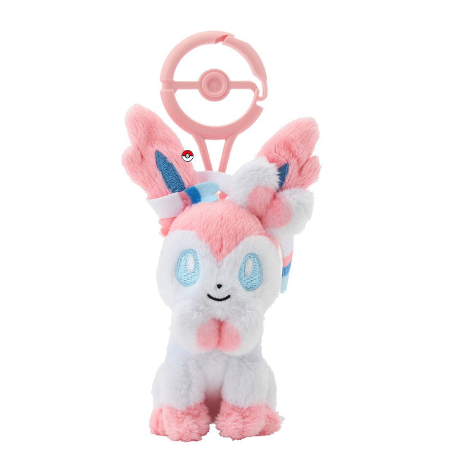 [BUNJANG] Pokemon Center Karabiner Mascot Sylveon Keychain (Sealed) / [미개봉]포켓몬센터 카라비너 마스코트 님피아 키링