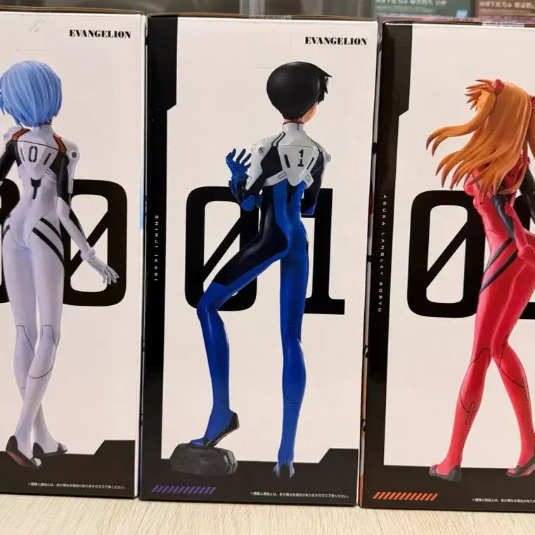 [BUNJANG] Evangelion Ichiban Kuji Figures Set (B, C, D) / 에반게리온 제일복권 B C D