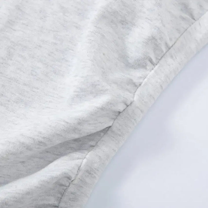 [BUNJANG] Pleaseno팔로우 Momo Top White Melange / (새상품) 플노팔 모모탑 화이트멜란지 플리즈노팔로우