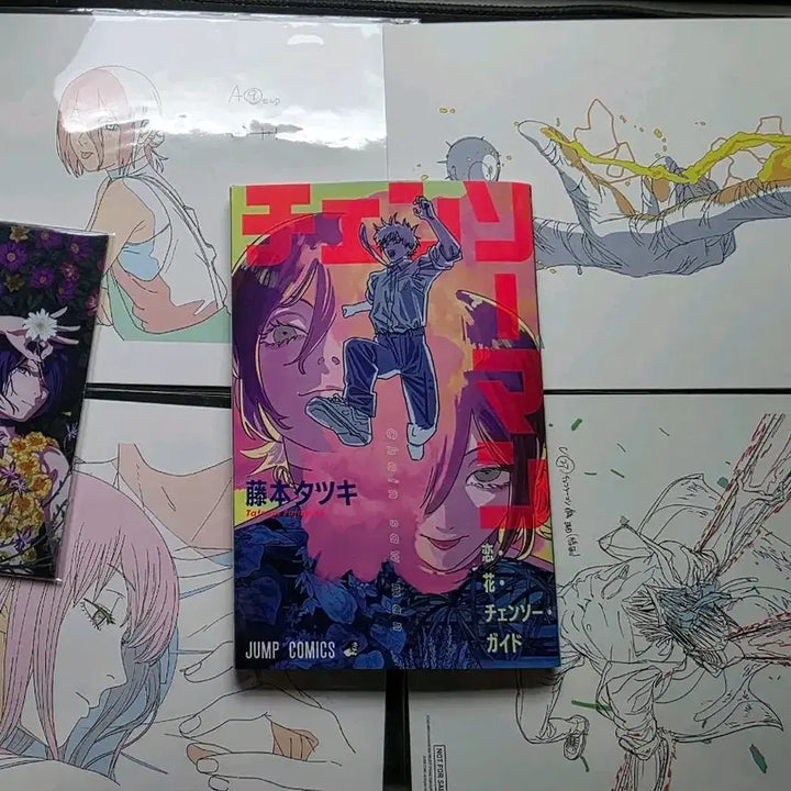 [BUNJANG] Chainsaw Man Reze Collection / 체인소맨 레제 대만 원화엽서,소책자,북마크