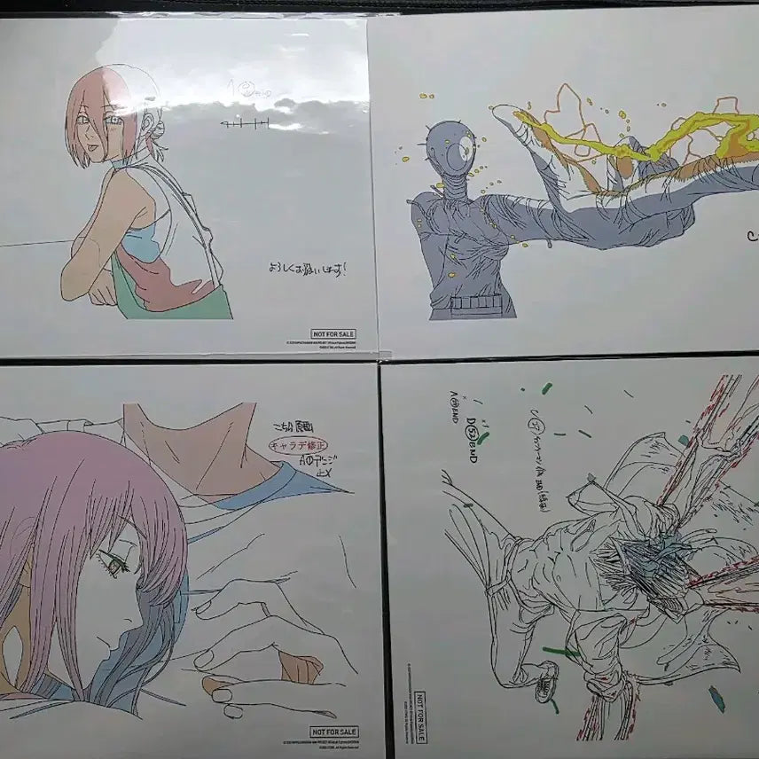 [BUNJANG] Chainsaw Man Reze Collection / 체인소맨 레제 대만 원화엽서,소책자,북마크