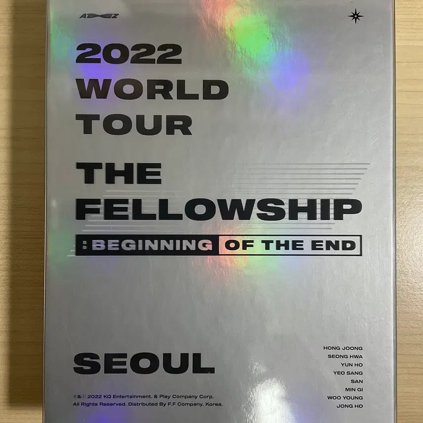[SOLD OUT] ATEEZ 2022 World Tour Soeul[blu-ray] 판매