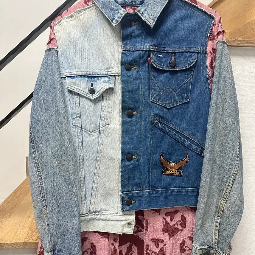 [BUNJANG] Rebuild by Needles Shirt Docking Jacket / 리빌드 바이 니들스 셔츠도킹자켓