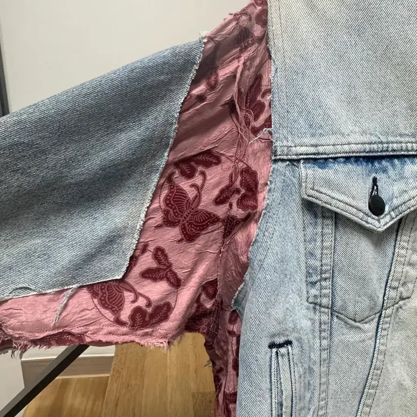[BUNJANG] Rebuild by Needles Shirt Docking Jacket / 리빌드 바이 니들스 셔츠도킹자켓