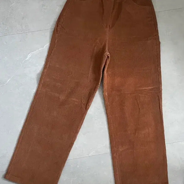 [BUNJANG] Cramm Corduroy Pants (Brown Orange) / 코듀로이팬츠