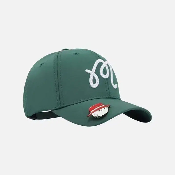 [BUNJANG] MALBON Golf Cap Beige / MALBON 골프캡 크림베이지
