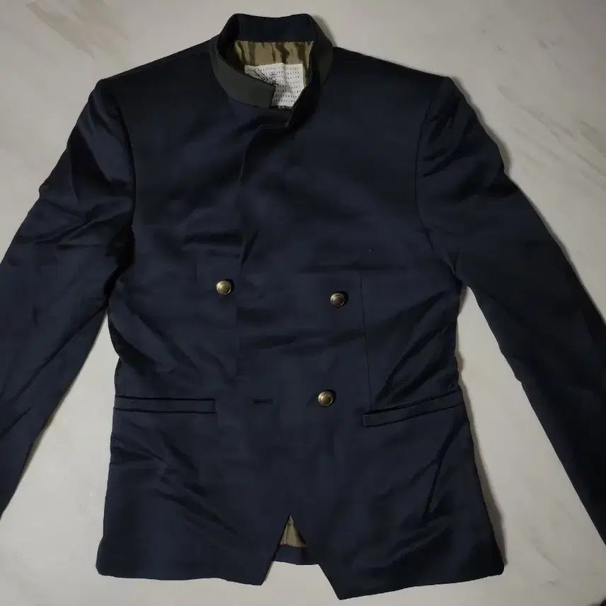 [BUNJANG] Codes Combine Navy Double Breasted Blazer Jacket / 남자 코데즈컴바인 네이비 더블 브레스티드 블레이저 자켓