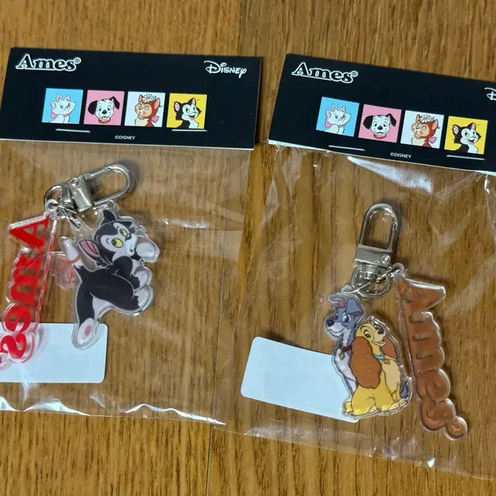 [BUNJANG] Ames Disney Collaboration Keyring / (미개봉.새상품) Ames 디즈니 콜라보 키링