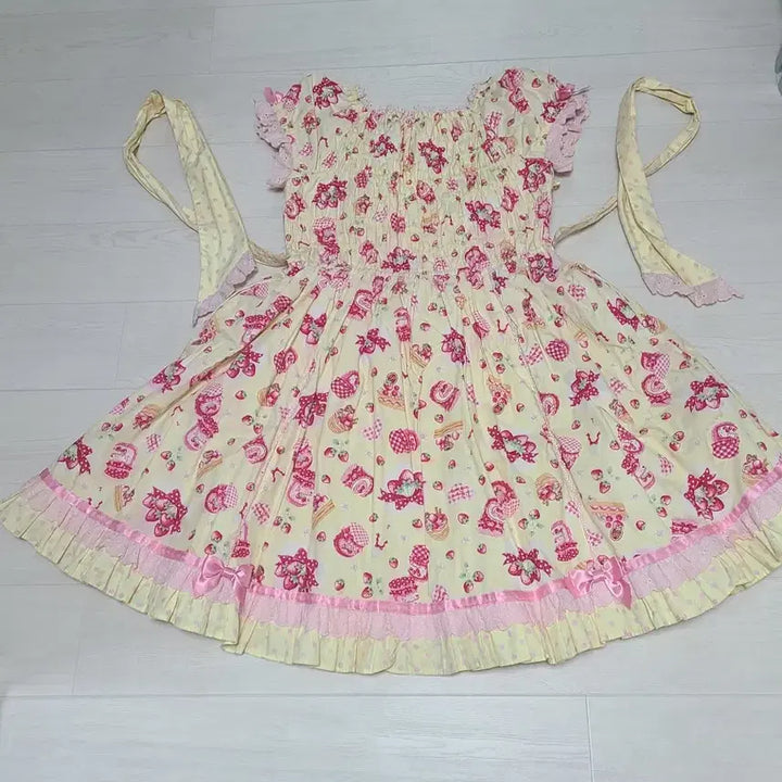 [SOLD OUT] 엔젤릭) 딸기잼 로리타 원피스 Lolita OP angelicpretty