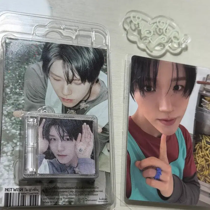 [BUNJANG] Weishe Smini Jaehee Lucky Draw Jaehee Photocard + Green Charm / 위시 스미니 재희+럭드 재희+초록 참