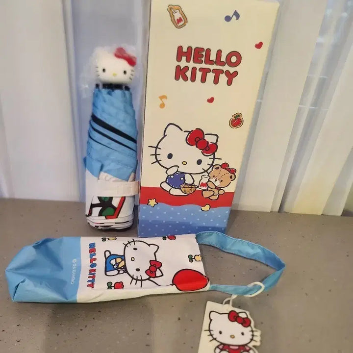 [BUNJANG] Hello Kitty Umbrella Full Set with Packaging Box / 헬로키티 우산 + 포장 박스 풀세트