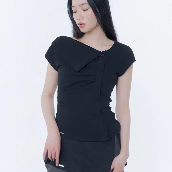 [SOLD OUT] 택O 미세키서울 신상 반팔 검정