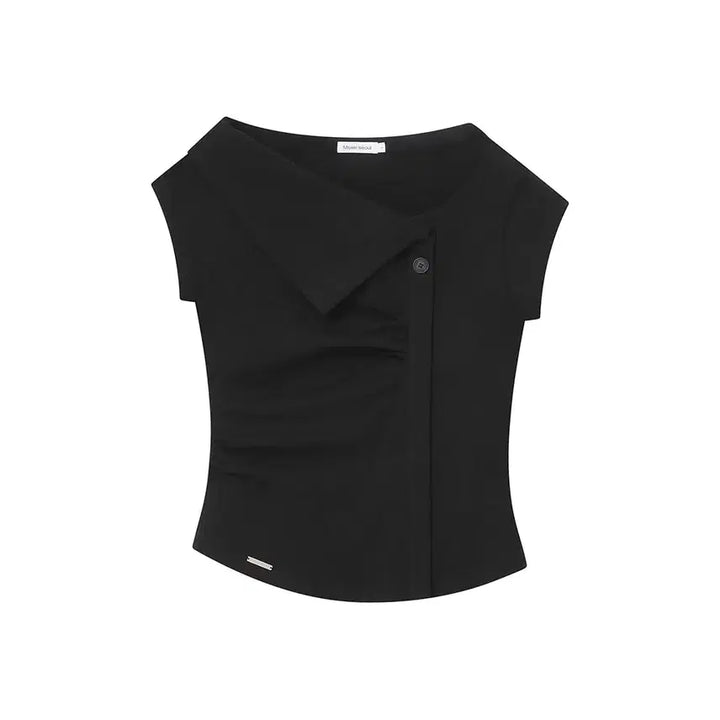 [SOLD OUT] 택O 미세키서울 신상 반팔 검정