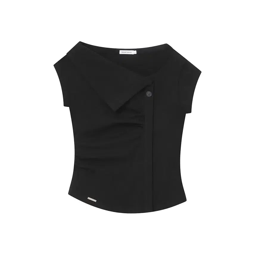 [SOLD OUT] 택O 미세키서울 신상 반팔 검정