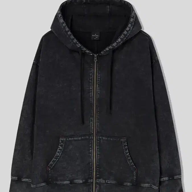 [BUNJANG] Musinsa 29cm Crown Hoodie Charcoal Gray Oversized Fit / 무신사 29cm 왕관 후드집업 오버핏