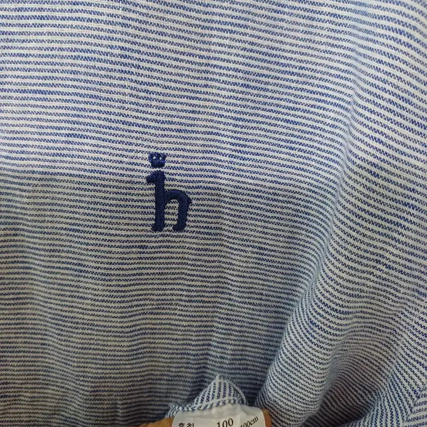 [BUNJANG] Hazzys Linen Blend Shirt (Size 100) / 여성 헤지스 봄.가을 여름 면.린넨 셔츠 (100)