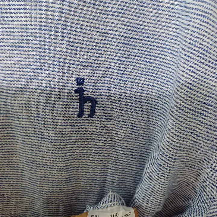 [BUNJANG] Hazzys Linen Blend Shirt (Size 100) / 여성 헤지스 봄.가을 여름 면.린넨 셔츠 (100)