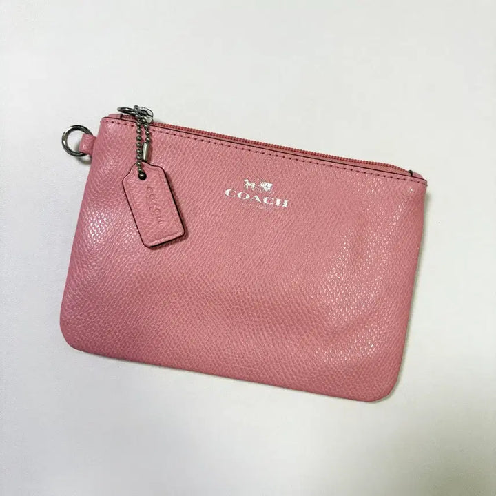 [BUNJANG] Coach Pink Hand Wallet / 코치 손지갑 핑크