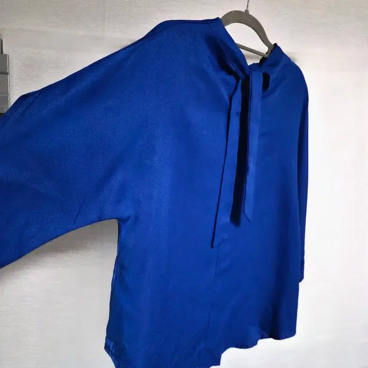 [BUNJANG] Cobalt Blue Blouse / 미착용 프리) 코발트블루 블라우스