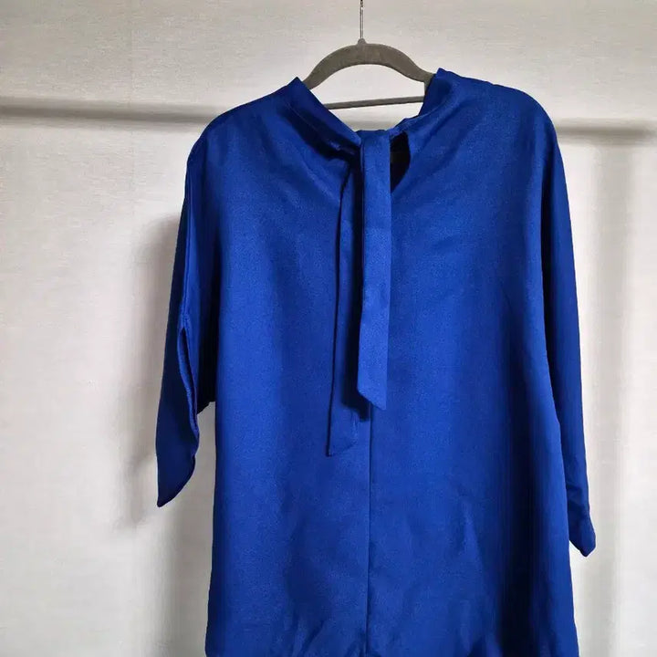 [BUNJANG] Cobalt Blue Blouse / 미착용 프리) 코발트블루 블라우스