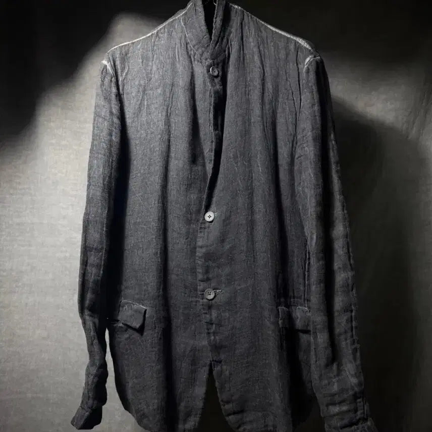 [SOLD OUT] 트랜짓 transit uomo 아티잔 가공 린넨자켓 S