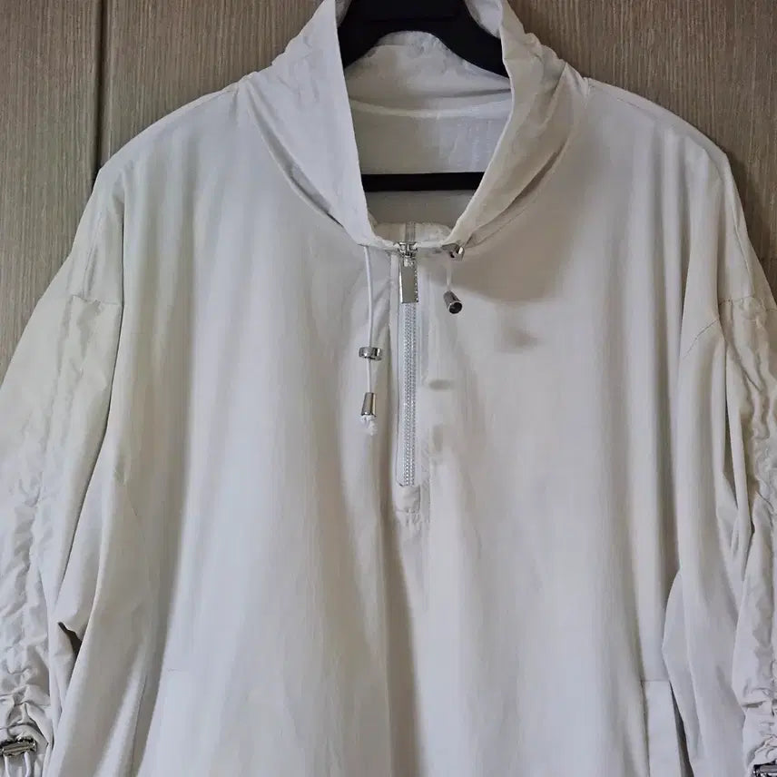 [SOLD OUT] 화이트 하프넥 집업 점퍼95