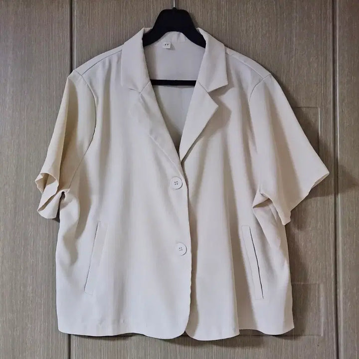 [SOLD OUT] 아이보리 반팔 자켓 여성용 77