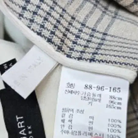 [SOLD OUT] 질스튜어트 체크자켓 jillstuart 이태리원단 고가라인 마자켓 린넨자