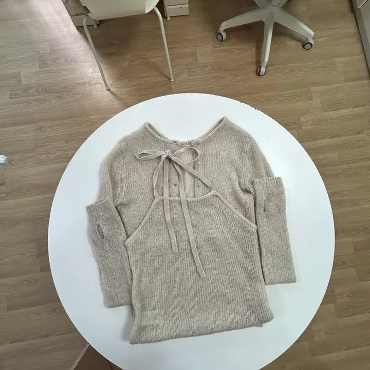 [SOLD OUT] 강민경 로우타이드 알파카 핸드워머 셋업