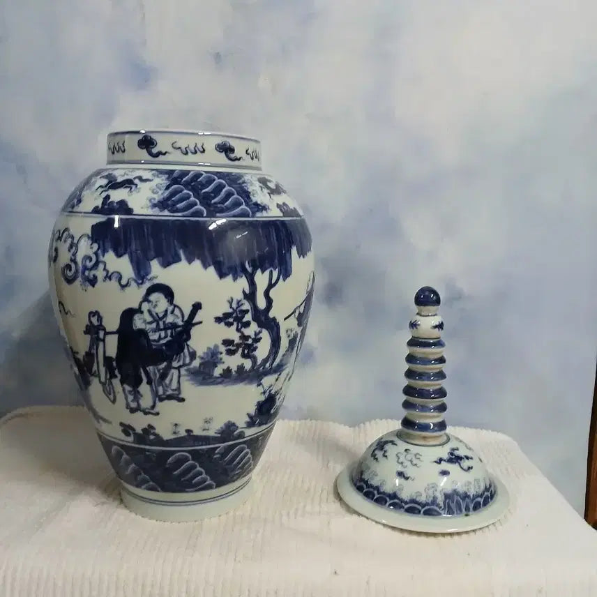 [BUNJANG] Celadon Porcelain Tower / 청화백자  탑 도자기