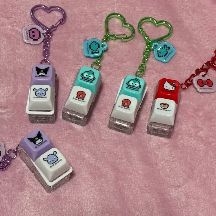 [BUNJANG] Sanrio Keycap and Keyring / 산리오 키캡 키링