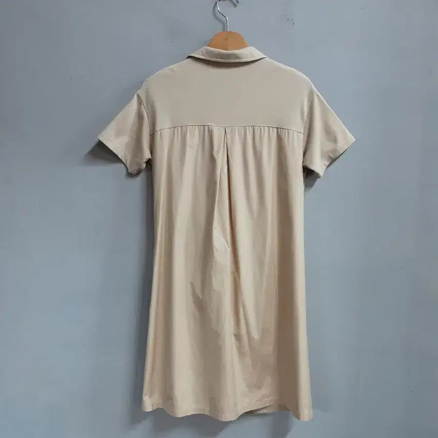 [BUNJANG] Beanpole Sport Beige Polo Dress / 빈폴 스포츠의 베이지색 폴로 원피스