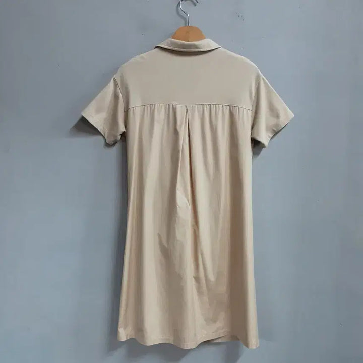 [BUNJANG] Beanpole Sport Beige Polo Dress / 빈폴 스포츠의 베이지색 폴로 원피스