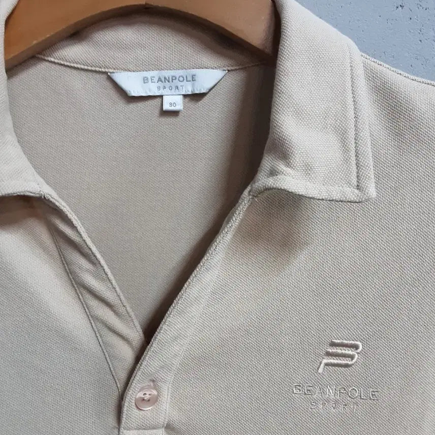 [BUNJANG] Beanpole Sport Beige Polo Dress / 빈폴 스포츠의 베이지색 폴로 원피스